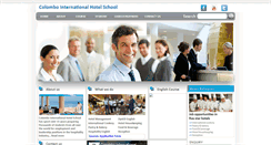 Desktop Screenshot of colombohotelschool.com